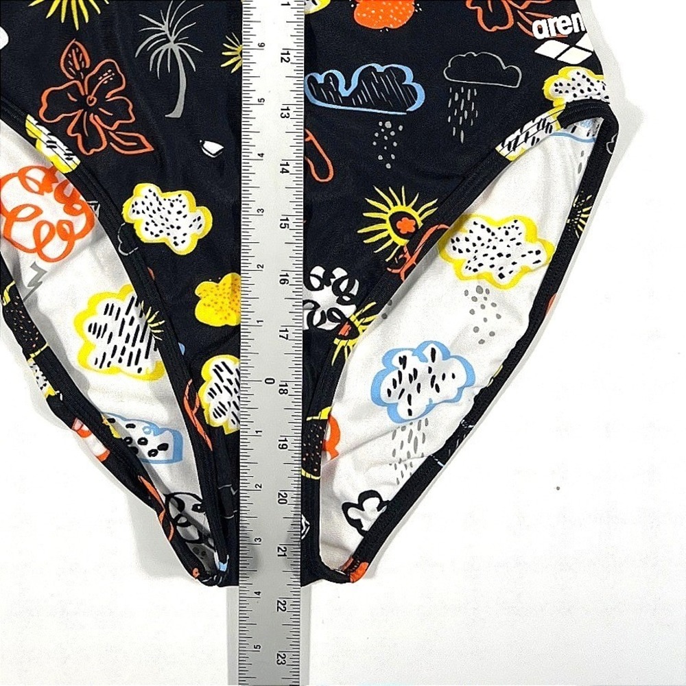 Arena Tropical Storm‎ Reversible One Piece Swimsuit 30 NWT Racing Training Swim - Picture 10 of 12